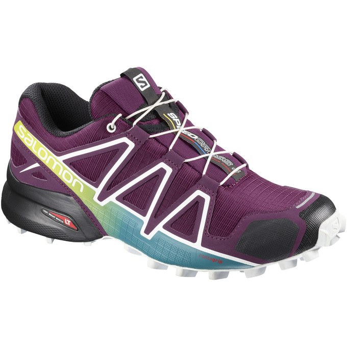 Zapatillas Trail Running Salomon Mujer Moradas - Salomon Argentina SPEEDCROSS 4 W ,205396-LXO